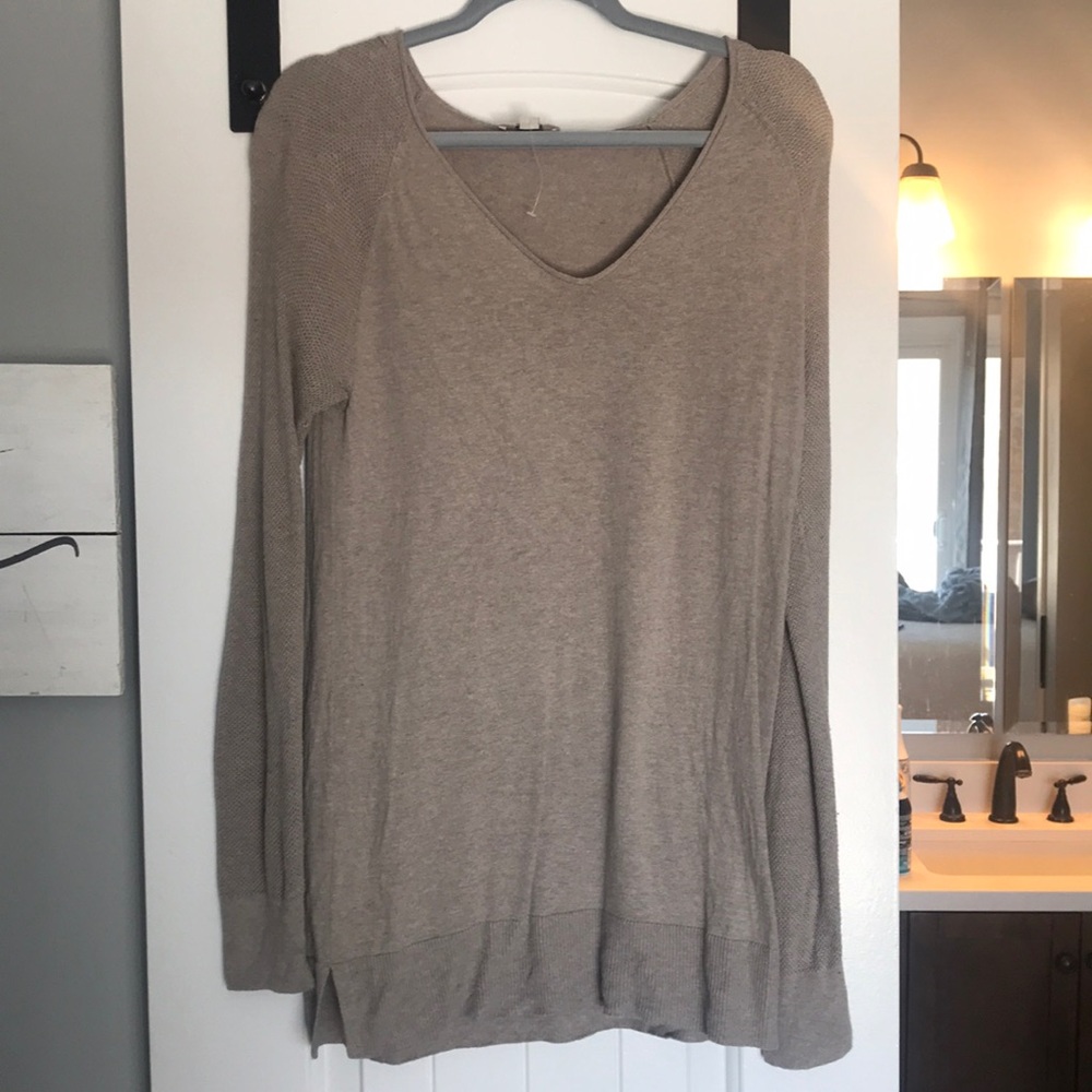 Beige Loft sweater